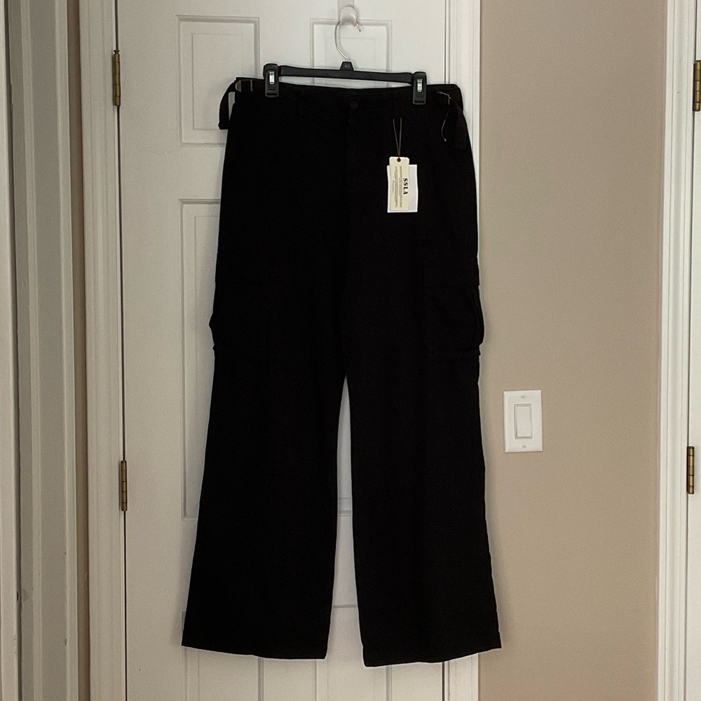 Sanctuary Charcoal Cargo Pants